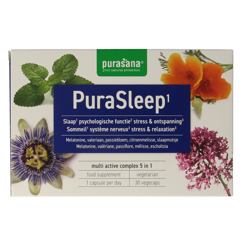 Purasana Purasleep | Integratore Sonno e Rilassamento