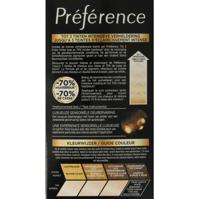 Preference 11.21 Rubio ceniza nacarado ultra claro 1 Set