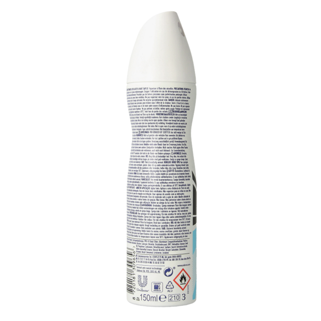 Rexona Deodorante spray Invisible Aqua 150 Millilitri