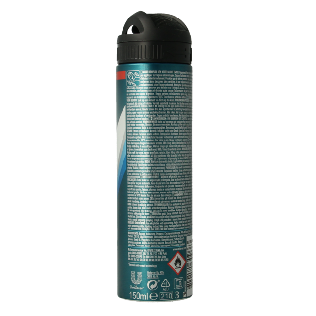 Rexona Men dezodorant w sprayu Invisible Ice 150 mililitrów