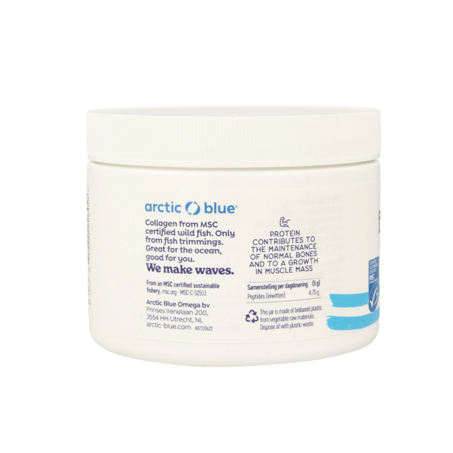 Poudre de collagène de poisson MSC naturel 150 g