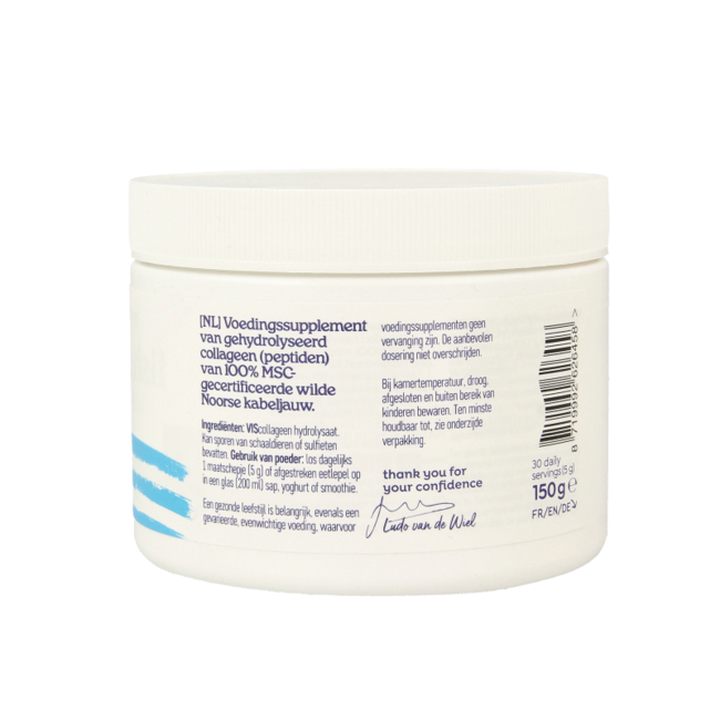 Poudre de collagène de poisson MSC naturel 150 g