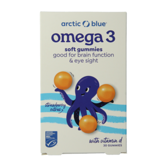 Arctic Blue Arctic Blue Omega 3 DHA, EPA et vitamine D 30 gummies