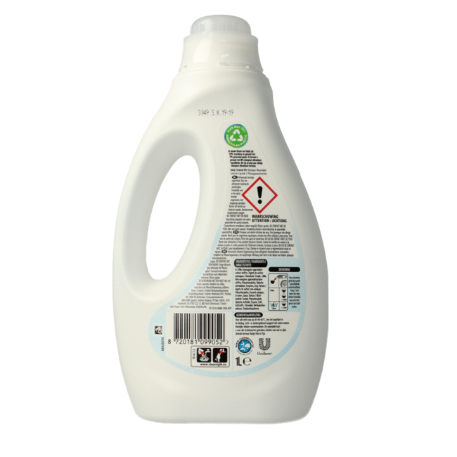 Robijn Flüssigwaschmittel klein & krachtig strahlend weiß 1 Liter