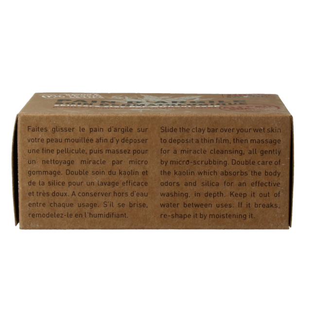Aleppo Soap Co Tavoletta d'Argilla Senza Sapone 320 Grammi