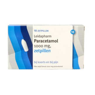 Leidapharm Paracetamol 1000 mg Zäpfchen, 10 Stück