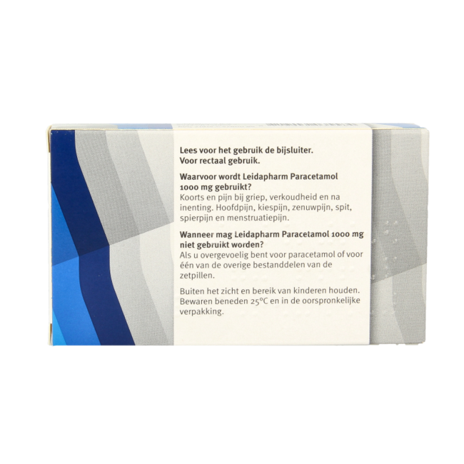 Paracetamol 1000 mg Zäpfchen, 10 Stück