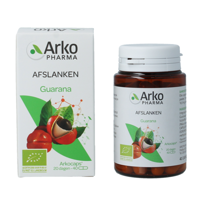 Arkocaps Guarana bio 40 Capsules