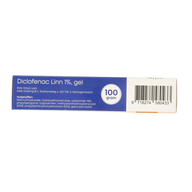 Diclofenac gel 1% 100 grammi