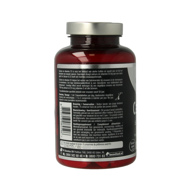 Lucovitaal Calcium 500mg + D3 20mcg 90 Kautabletten