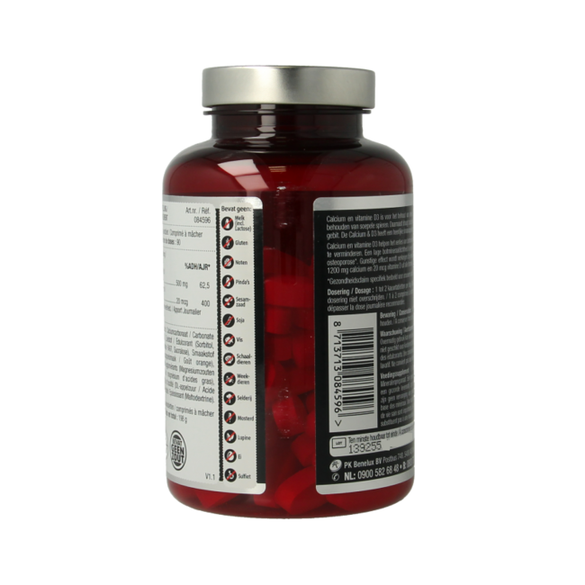 Lucovitaal Calcium 500mg + D3 20mcg 90 Kautabletten