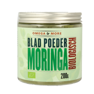 Omega & More Omega & More Polvere di Moringa Biologica 200 Grammi
