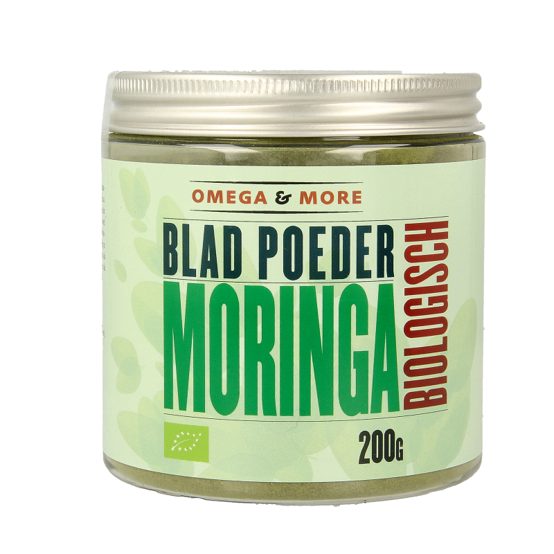 Omega & More Polvere di Moringa Biologica 200 Grammi