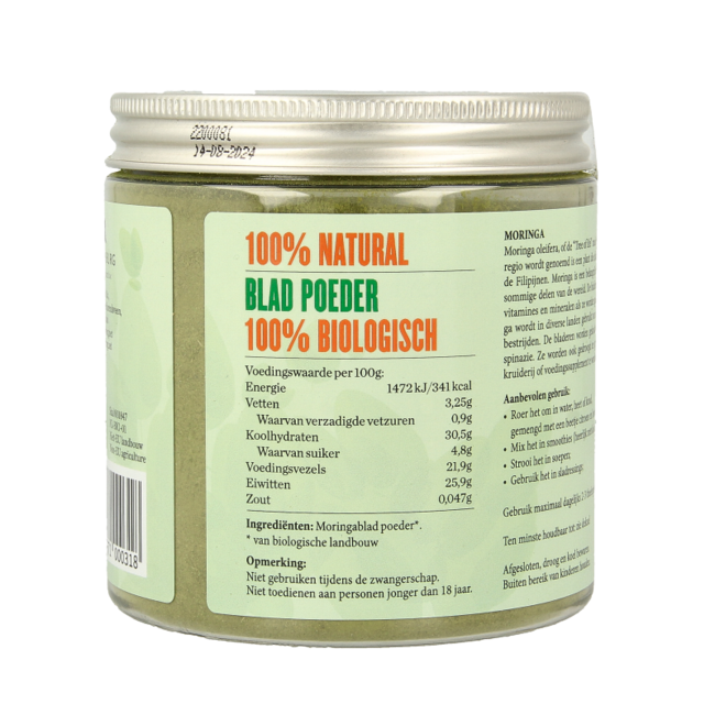 Omega & More Moringa Pulver Bio 200 Gramm