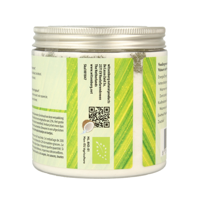 Omega & More Leche de coco en polvo vegana bio 200,00 Gramos