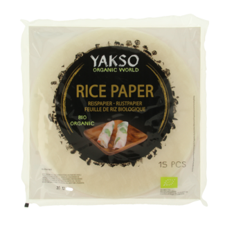 Yakso Yakso Reispapier mit Tapioka bio 150 Gramm