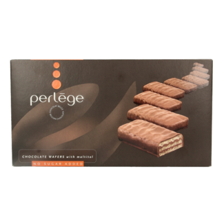 Perlege Perlege Chocolate Wafer with Maltitol 180g