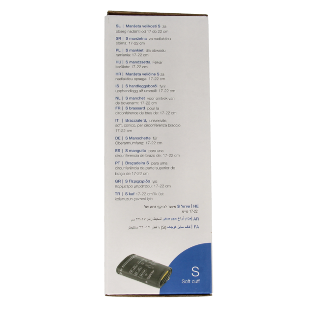 Microlife Manschette Soft Oberarm Größe S (17-22) 1 Stück