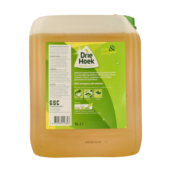 Savon liquide Driehoek 5000 ml