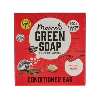Marcel's Green Soap Marcel's Green Soap Après-shampooing solide argan & oudh 60 g