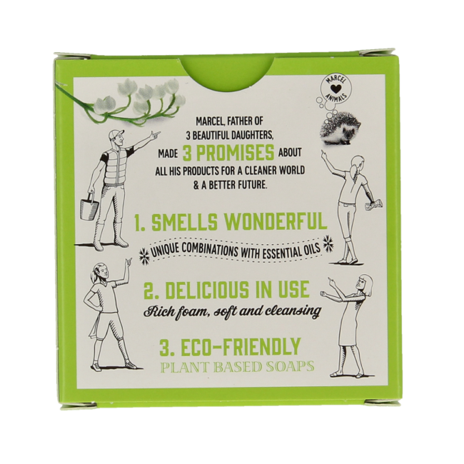 Marcel's Green Soap Après-shampooing solide tonka & muguet 60 g