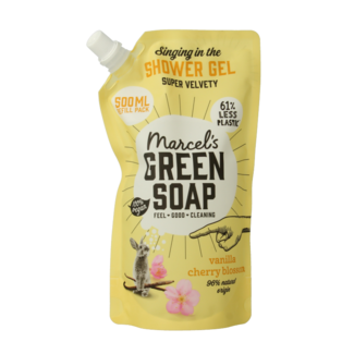 Marcel's Green Soap Marcel's Green Soap Duschgel Vanille & Kirschblüte Nachfüllpackung 500 Milliliter