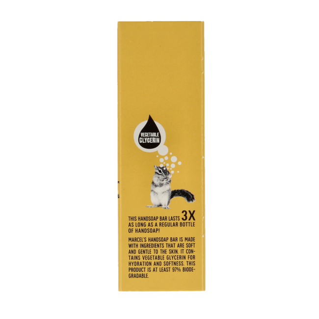 Jabón de manos en barra Marcel's Green Soap vainilla y flor de cerezo 90 gramos