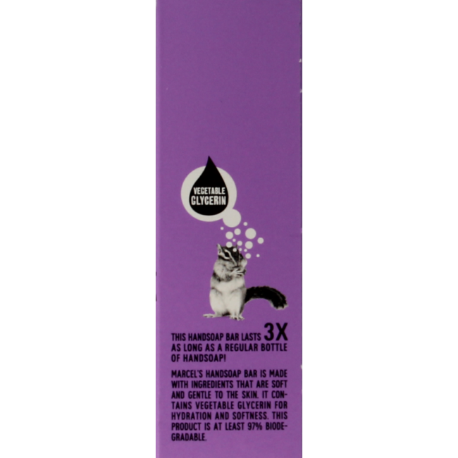 Marcel's Green Soap Pastilla de jabón de manos lavanda y romero 90 gramos