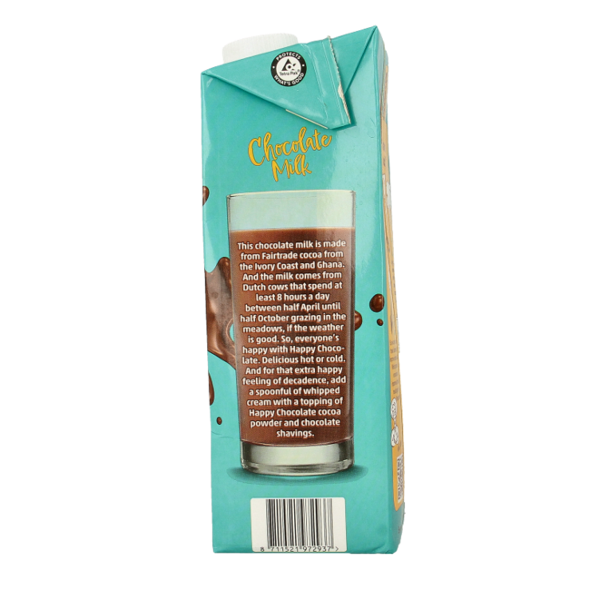 Happy Chocolate Mleko czekoladowe bio 1 Litr
