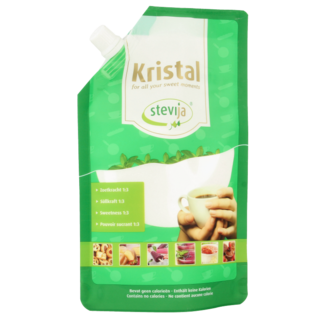 SteviJa SteviJa Stevia cristal bolsa vertical 300 Gramos