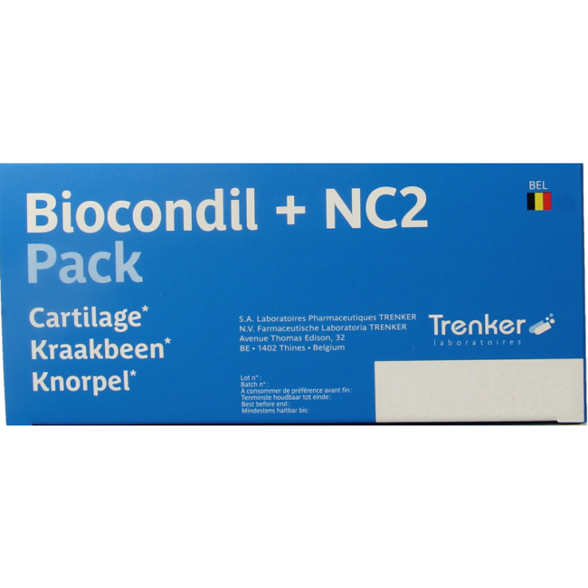 Biocondil 180 comprimidos + NC2 90 cápsulas pack 1 Set