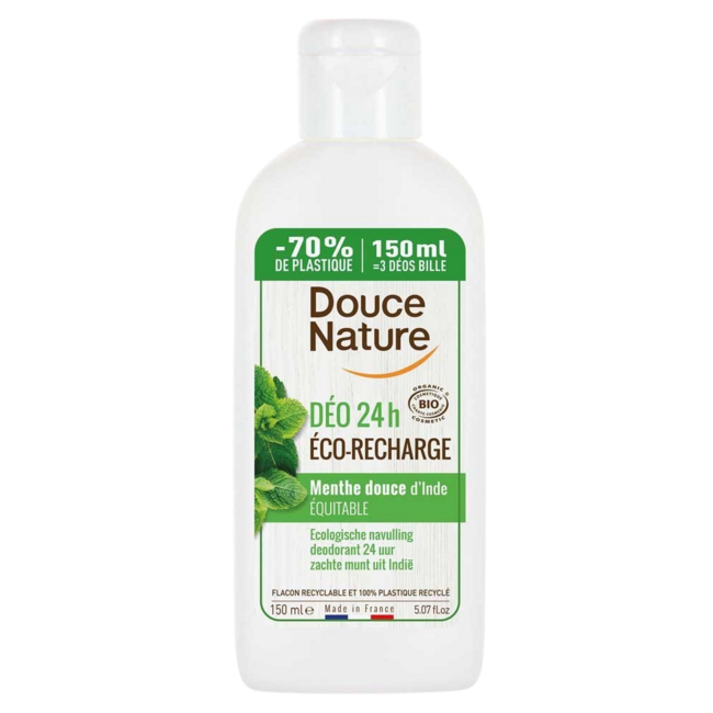 Douce Nature mint deodorant refill 150ml