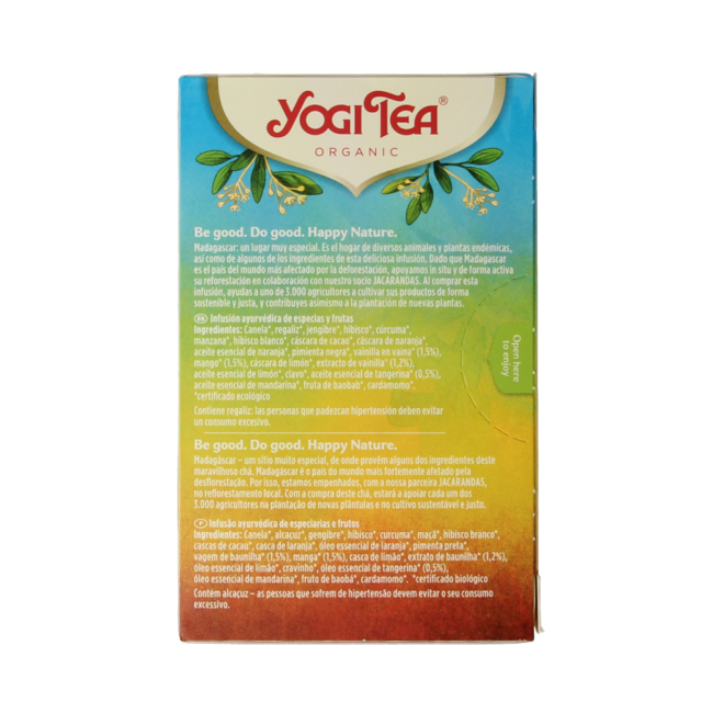 Yogi Tea Happy Nature Biologico 17 Bustine