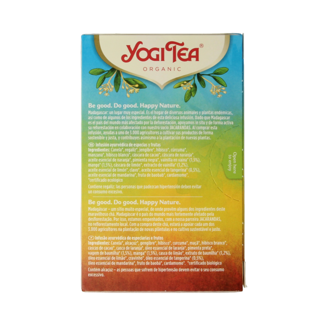 Yogi Tea Happy nature organic 17 bags