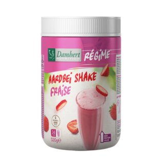 Damhert Shake de régime substitut de repas à la fraise 520 g