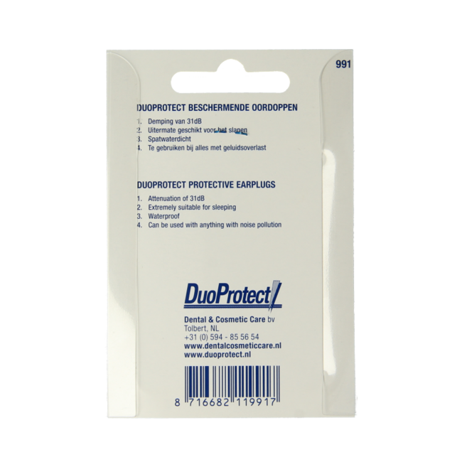 Duoprotect Protective Earplugs 1 Pair