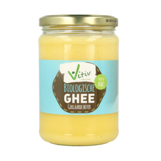 Vitiv Ghee mantequilla clarificada ecológica 500 g