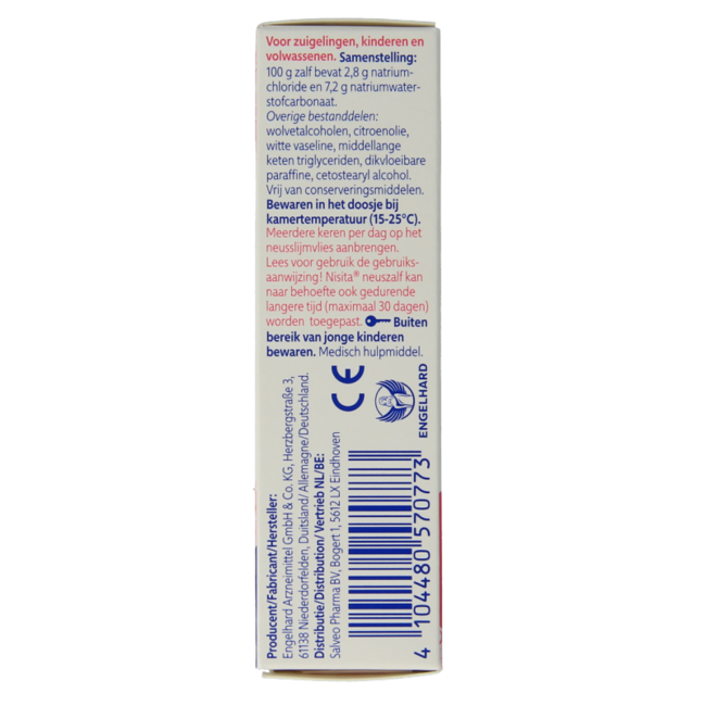 Nasal ointment baby/toddler 10 Gram