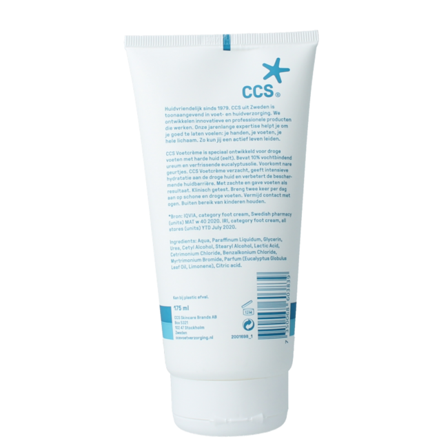 Crema para pies 175 mililitros