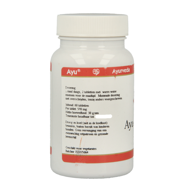 Ayurveda BR Ayu-ashwa-shilajit 60,00 comprimidos