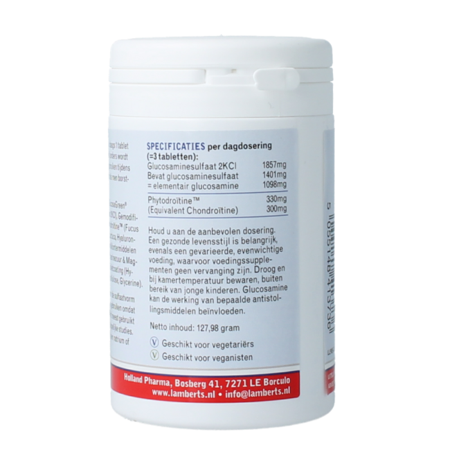 Lamberts Glucosamine & phytodroitine complex 120 comprimidos