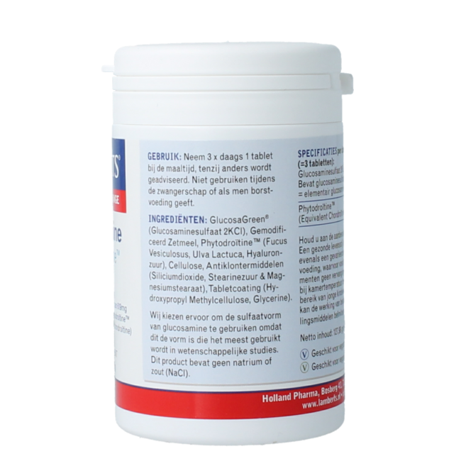 Lamberts Glucosamine & phytodroitine complex 120 comprimidos