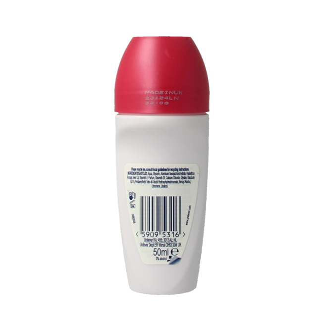 Desodorante en roll-on Dove go fresh granada 50 mililitros