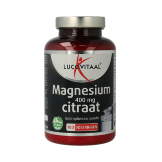 Lucovitaal Lucovitaal Cytrynian Magnezu 400 mg proszek 250 gramów