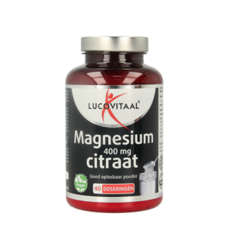 Lucovitaal Magnesiumcitrat 400mg Pulver 100 Gramm
