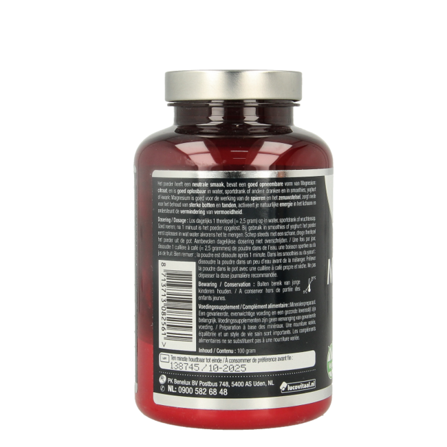 Magnesiumcitrat 400mg Pulver 100 Gramm