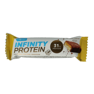 Max Sport Barrita Max Sport Protein Infinity caramelo salado y cacahuete 55 gramos