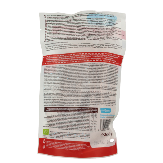 Espaguetis de pasta de proteína de judía adzuki bio 200 Gramos