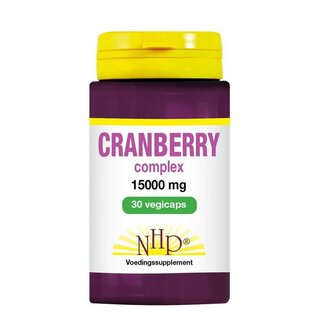 NHP NHP Cranberry complex 15000mg 30,00 cápsulas vegetarianas