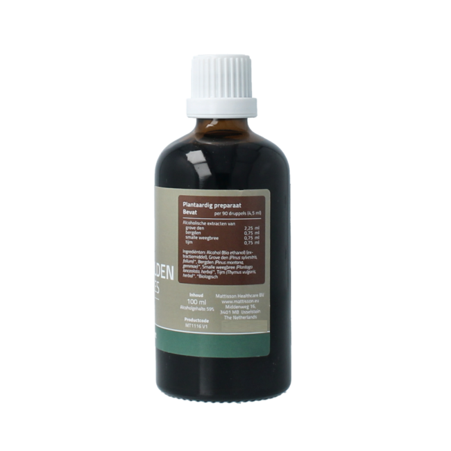 Mattisson Organic Dennennaalden complex tintura bio 100 mililitros